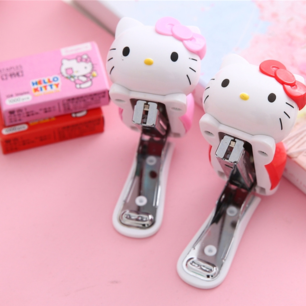 Office Supply Office Stationery Items - Conjunto de Grampeador Sanrio Anime Original