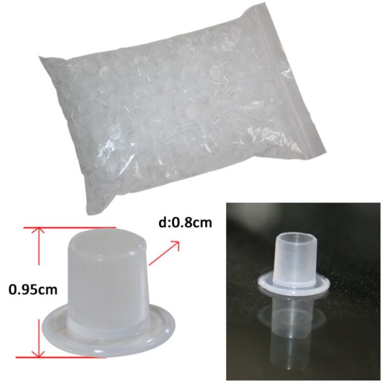 Calligraphy Ink Bottle - Novo 1000 pçs 8mm branco constante
