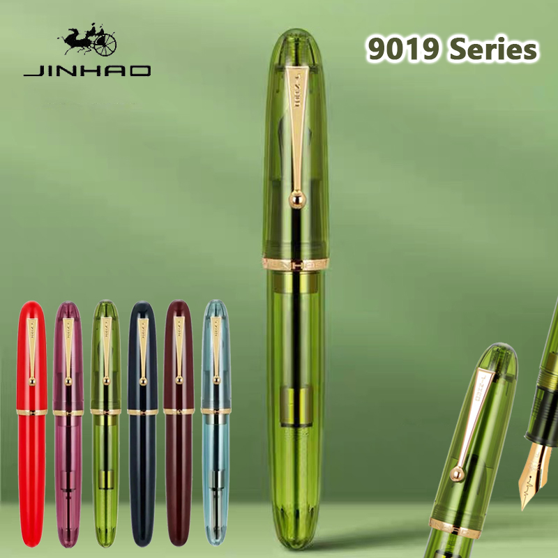Office Stationery Supply Business - Jinhao 9019 caneta tinteiro transparente, caneta