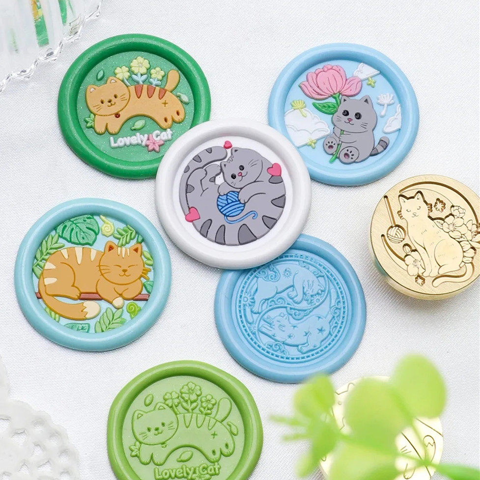 Wax Seal Stamp Kit - Selo de cera de capítulo série