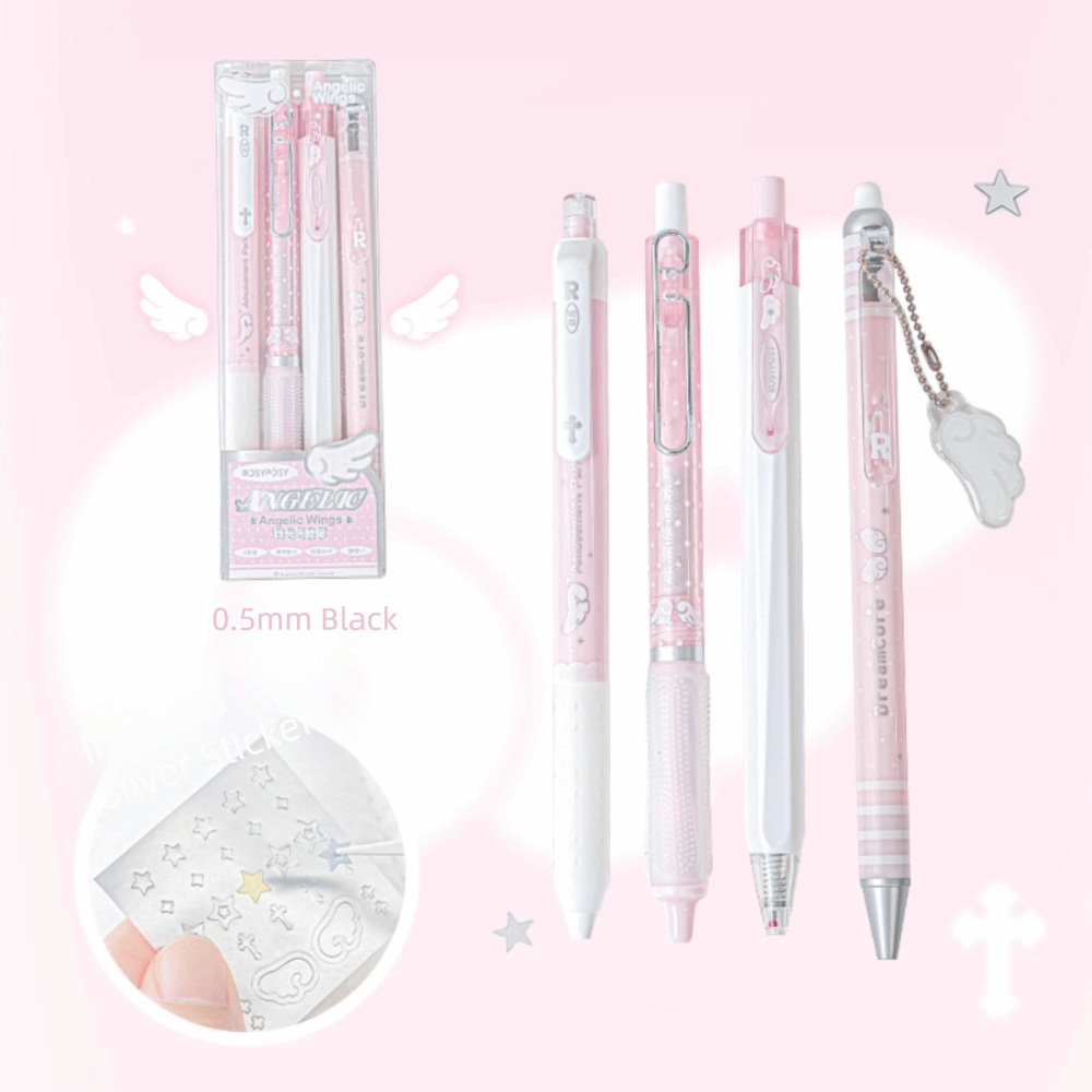 Gel Ink Pen Set - Nova alta qualidade 4 pçs/set 0.5mm