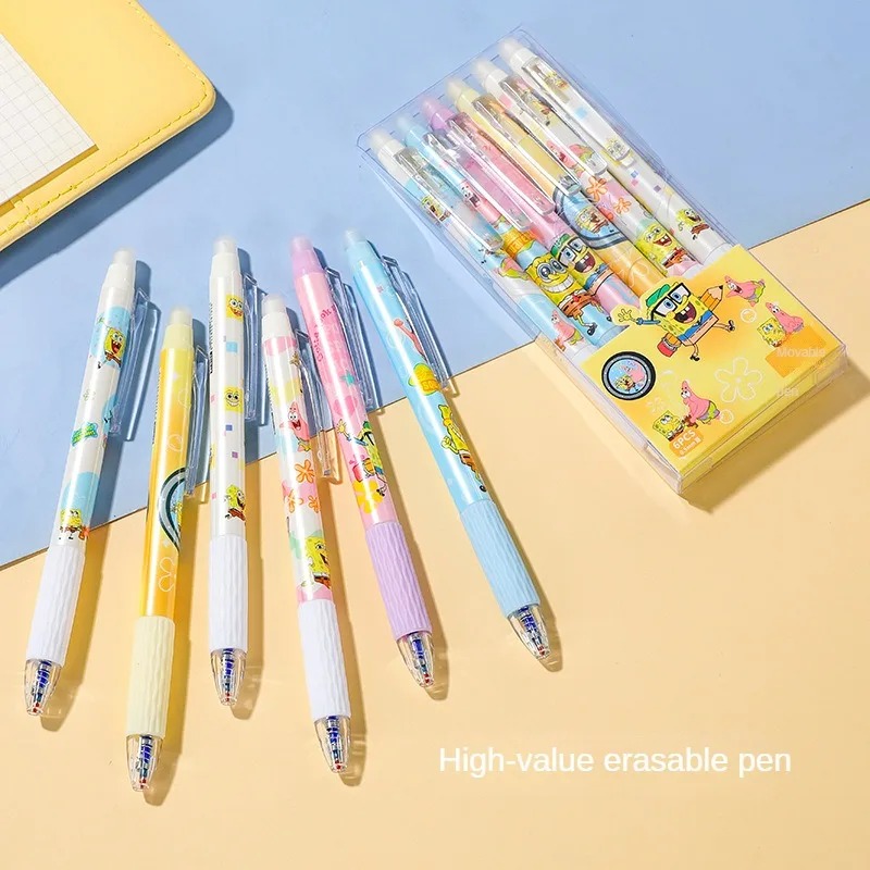 Conjunto de 6 canetas apagávei - Gel Ink Pen Set avaliação e preço