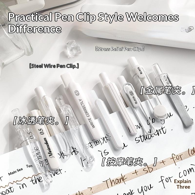 Conjunto de Canetas Gel 0.5mm  - Gel Ink Pen Set avaliação e preço