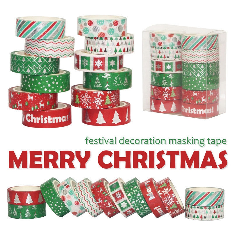 60 medidor de Natal Conjunto d - Washi Tape Set avaliação e preço