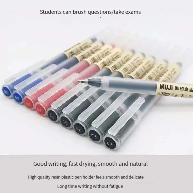 6/8 Pçs/set MUJIs Caneta Gel P - Gel Ink Pen Set avaliação e preço