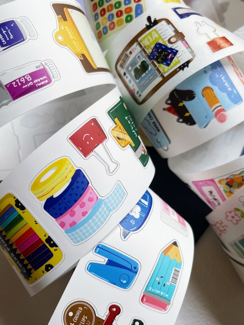 Fitas Washi Yupo PET Recortada - Washi Tape Set avaliação e preço