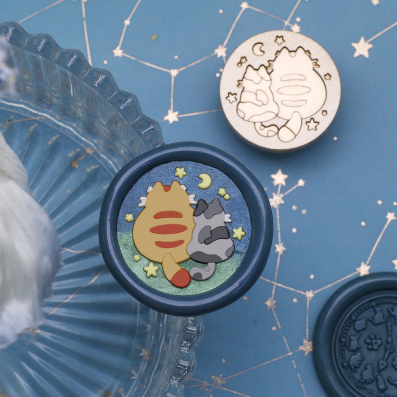 Selo de cera de capítulo série - Wax Seal Stamp Kit avaliação e preço